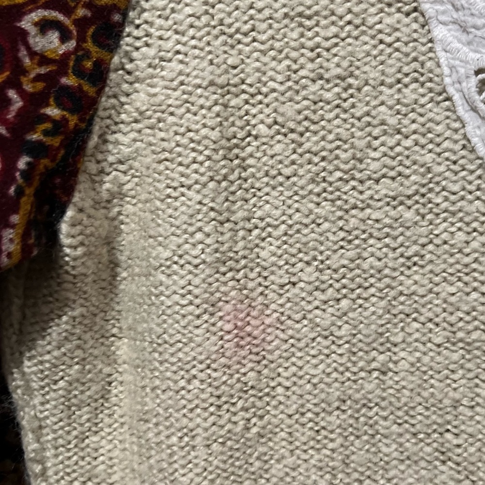 Gimmicks By Bke Cable Knit Patchwork Sweater - image 3